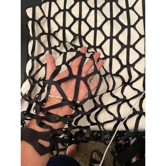 Umgee USA Women's MD Funky Geo Retro Go-Go 60s Sleeveless Mini Dress Tunic - Picture 2 of 7